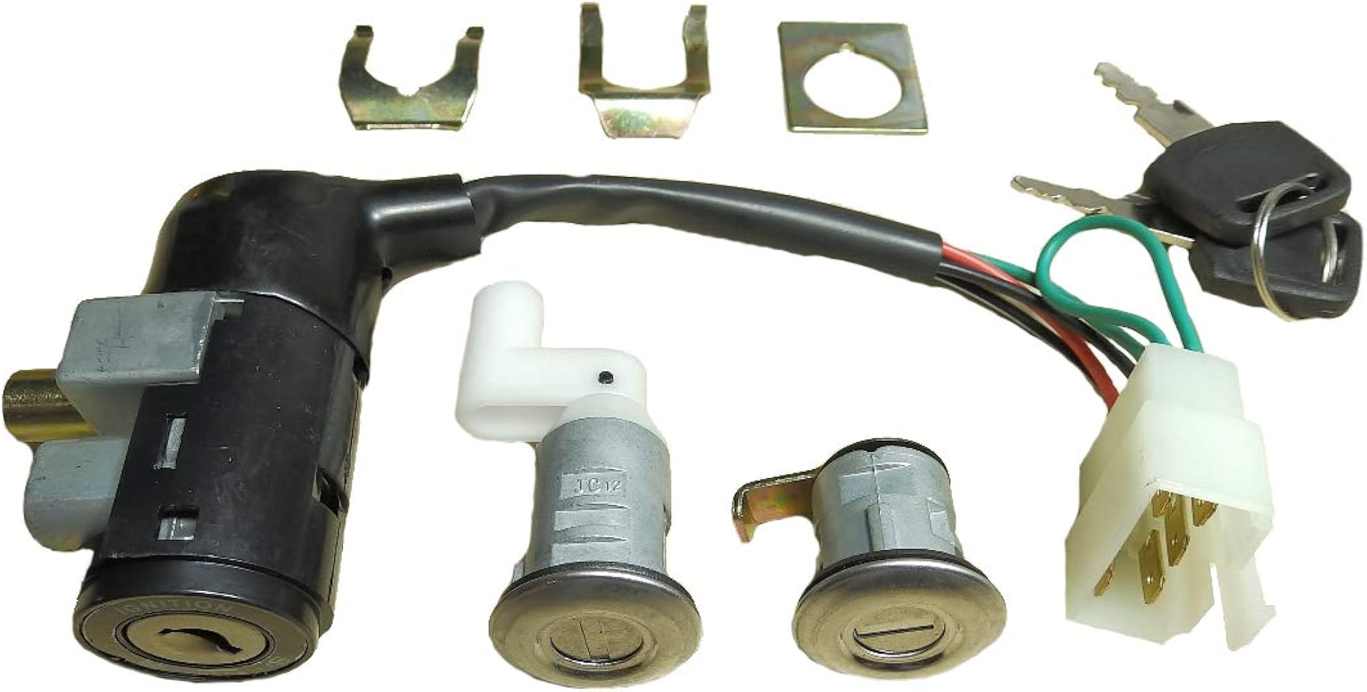 Amazon.co.jp: [DOKiDOKi] キー セット キーシリンダーセット ホンダ