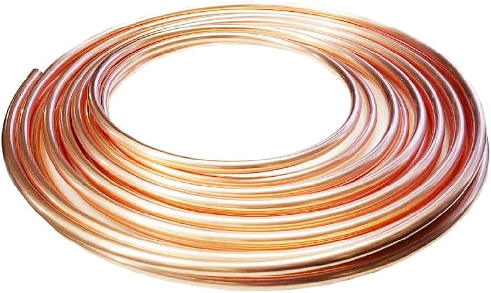 Amazon.co.jp: C1220T-O 銅管軟 外径15.88mm 肉厚1mm 長さ20M コイル