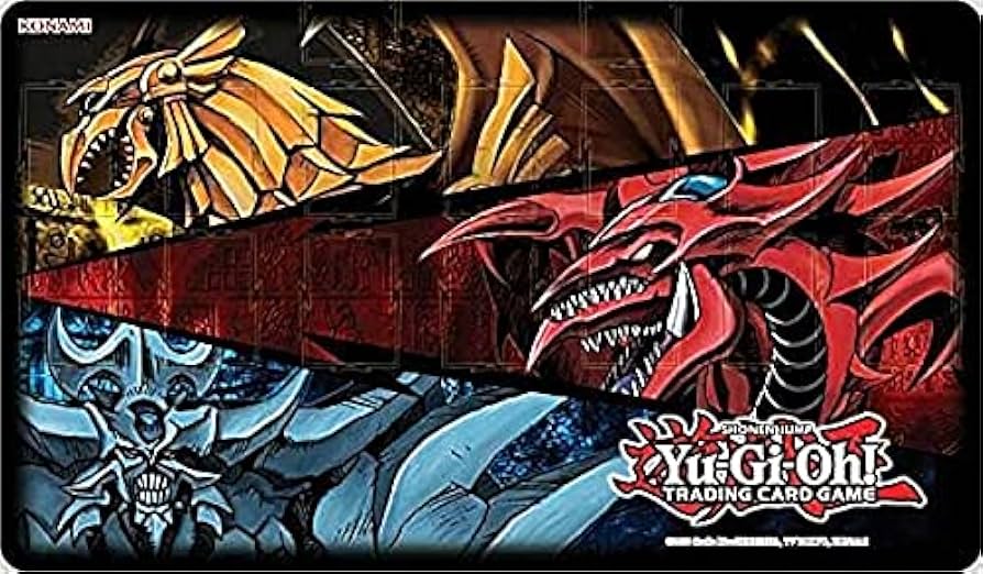 Amazon | 遊戯王 プレイマット [オシリスの天空竜&オベリスクの巨神兵