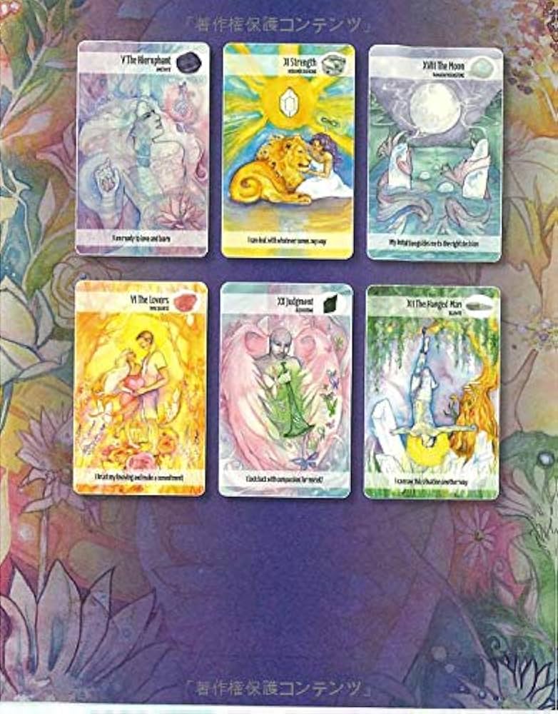 クリスタルパワータロット (カード78枚+64頁のガイドブック