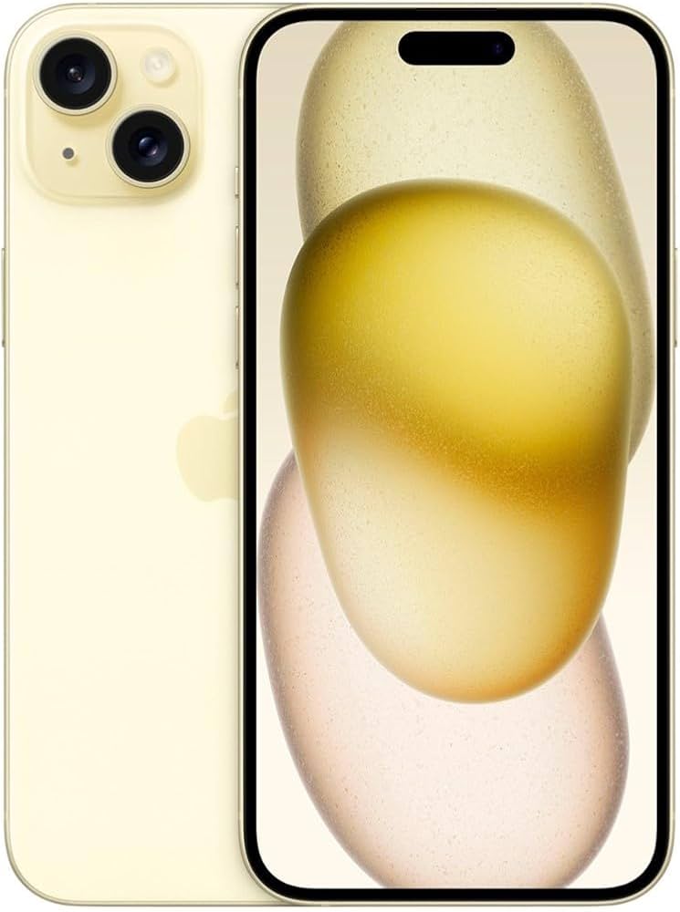 Amazon.com: Apple iPhone 15 Plus, 256GB, Yellow - Unlocked