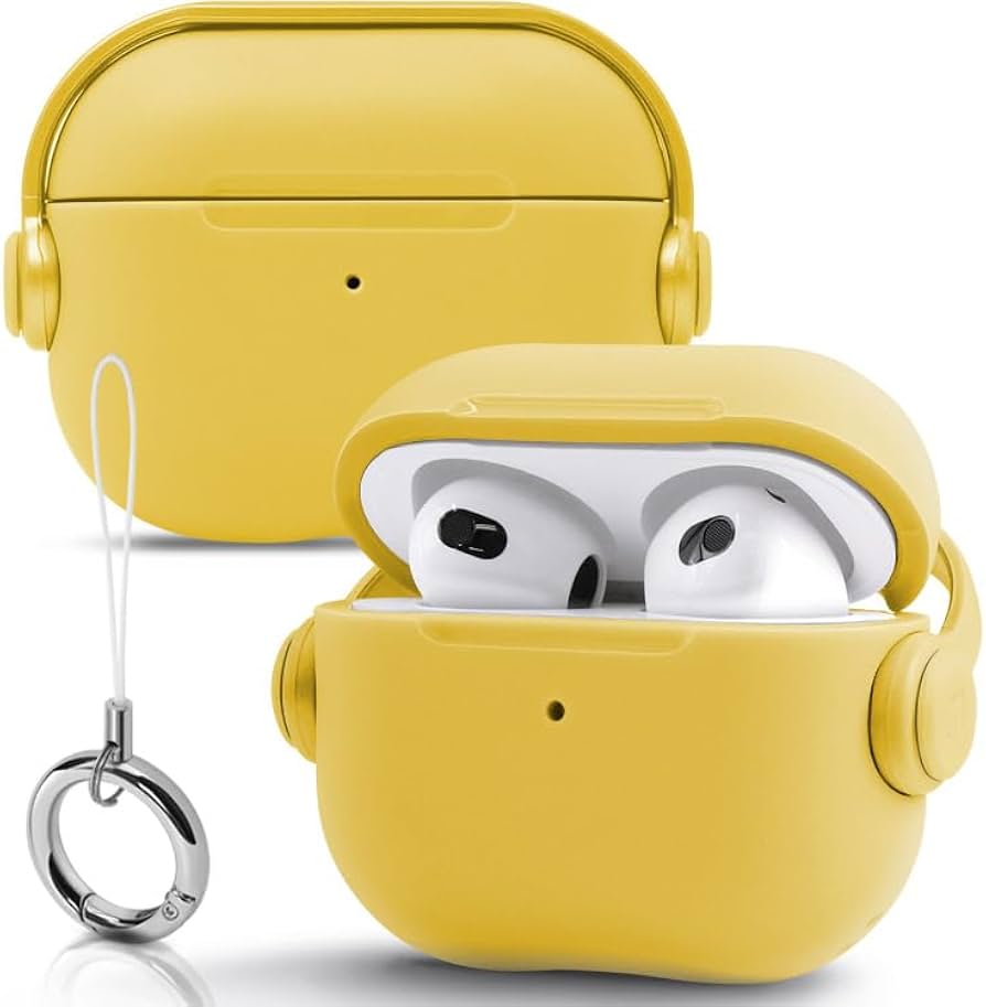 Amazon | ZENIX DESIGN TECH AirPods 第3世代 用 ケース カラビナ付き