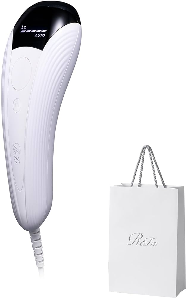 Sayuri 】ReFa EPI 脱毛器 ホワイト Sayuri 】ReFa EPI 脱毛器