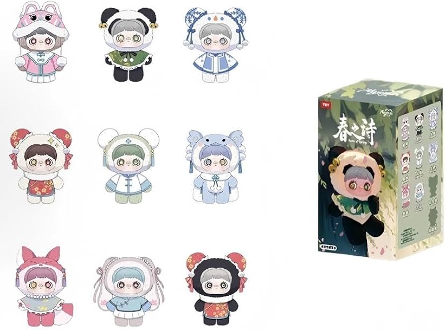 Amazon.co.jp: Maymei 春の詩シリーズ ぬいぐるみブラインドボックス