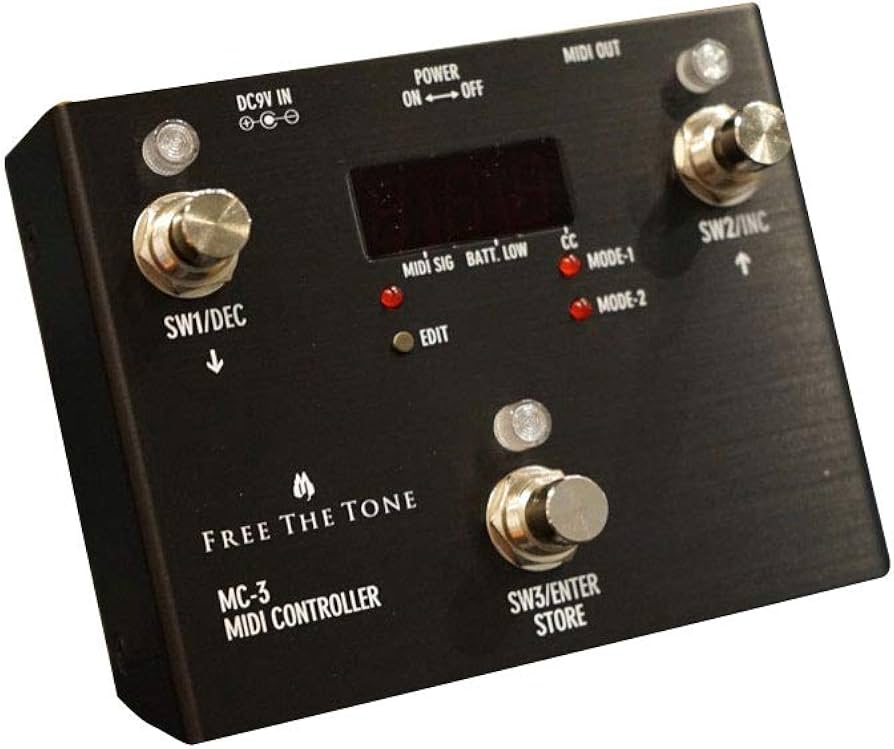 Amazon | FREE THE TONE MC-3 MIDI CONTROLLER | MIDIコントローラー