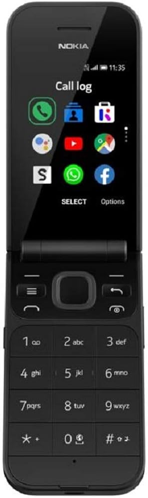Amazon | Nokia ノキア 2720 Flip Dual SIM (TA-1170) 4G SIMフリー