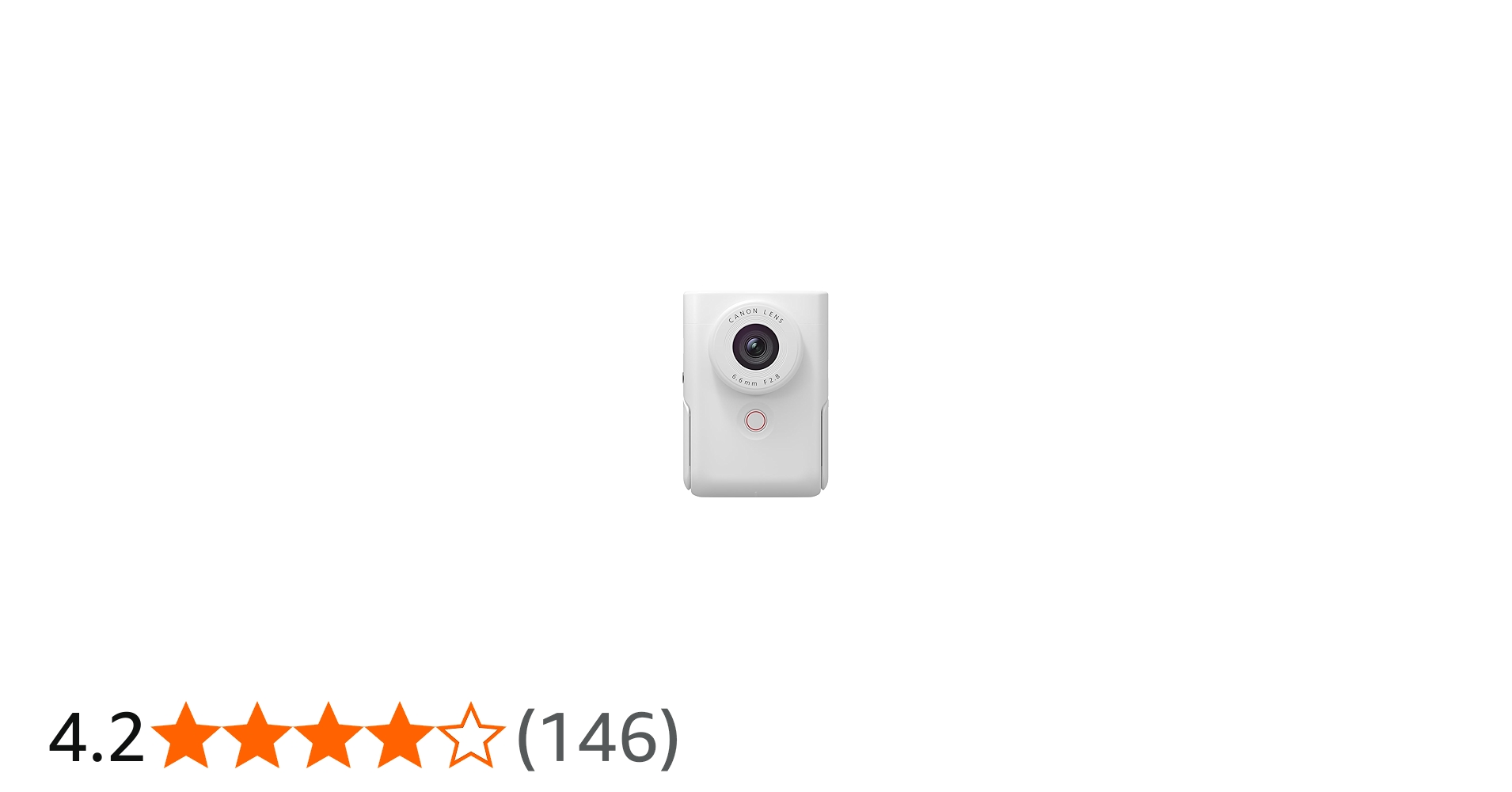 Amazon | Canon Vlogカメラ PowerShot V10 ホワイト PSV10WH