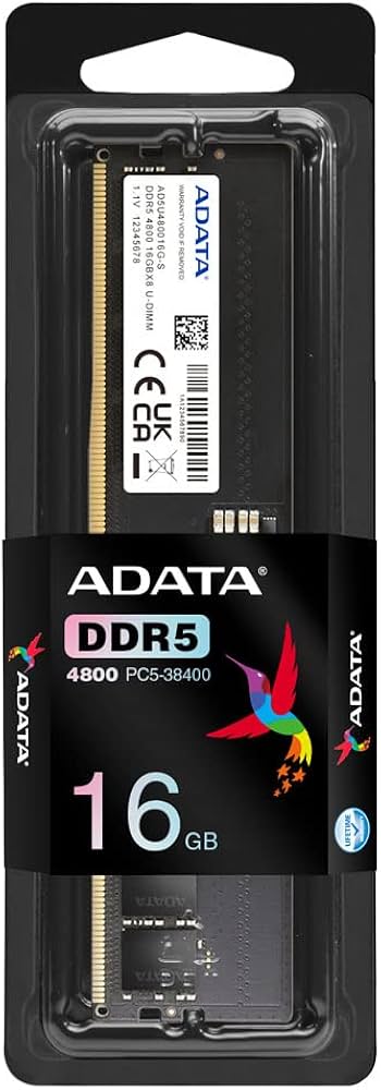 Amazon.in: Buy ADATA Premier 16GB 4800MHz U-DIMM DDR5 Desktop