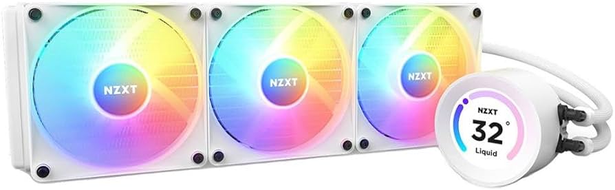NZXT Kraken Elite RGB 360- RL-KR36E-W1-360mm AIO CPU Liquid Cooler