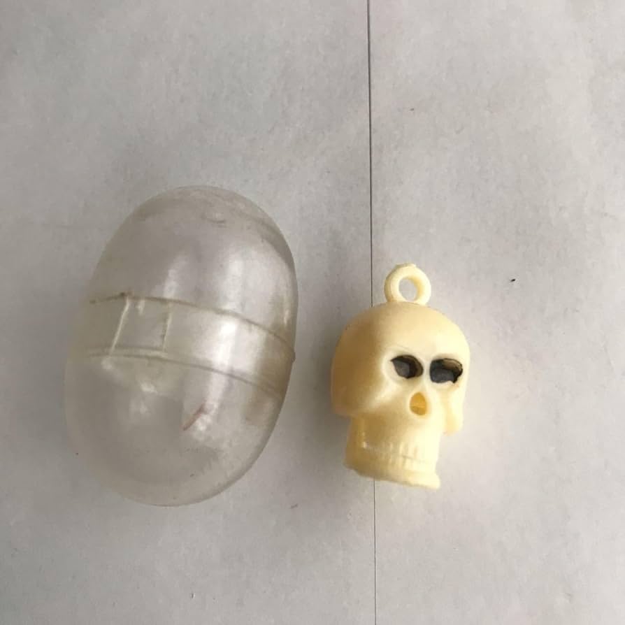 Amazon.co.jp: 当時物 コスモス 20円ガチャ ガイコツ ドクロ