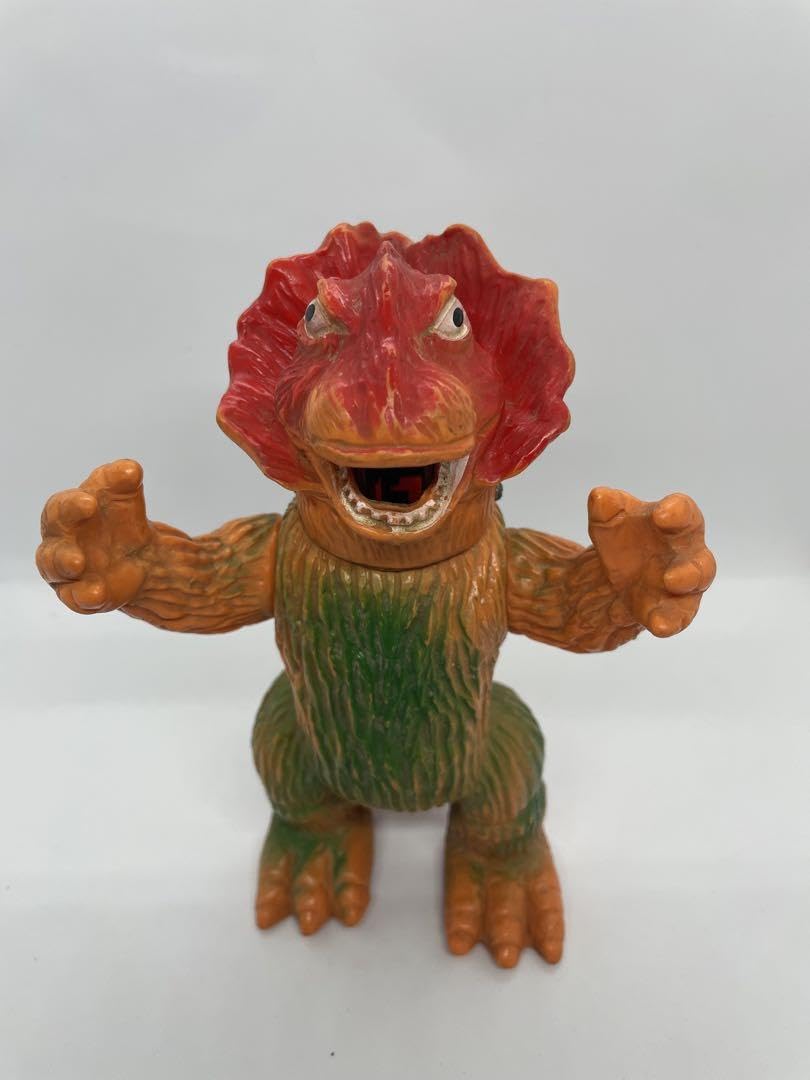 Amazon.co.jp: ブルマァク ジラース 火吹き 怪獣 ソフビ マルサン 当時