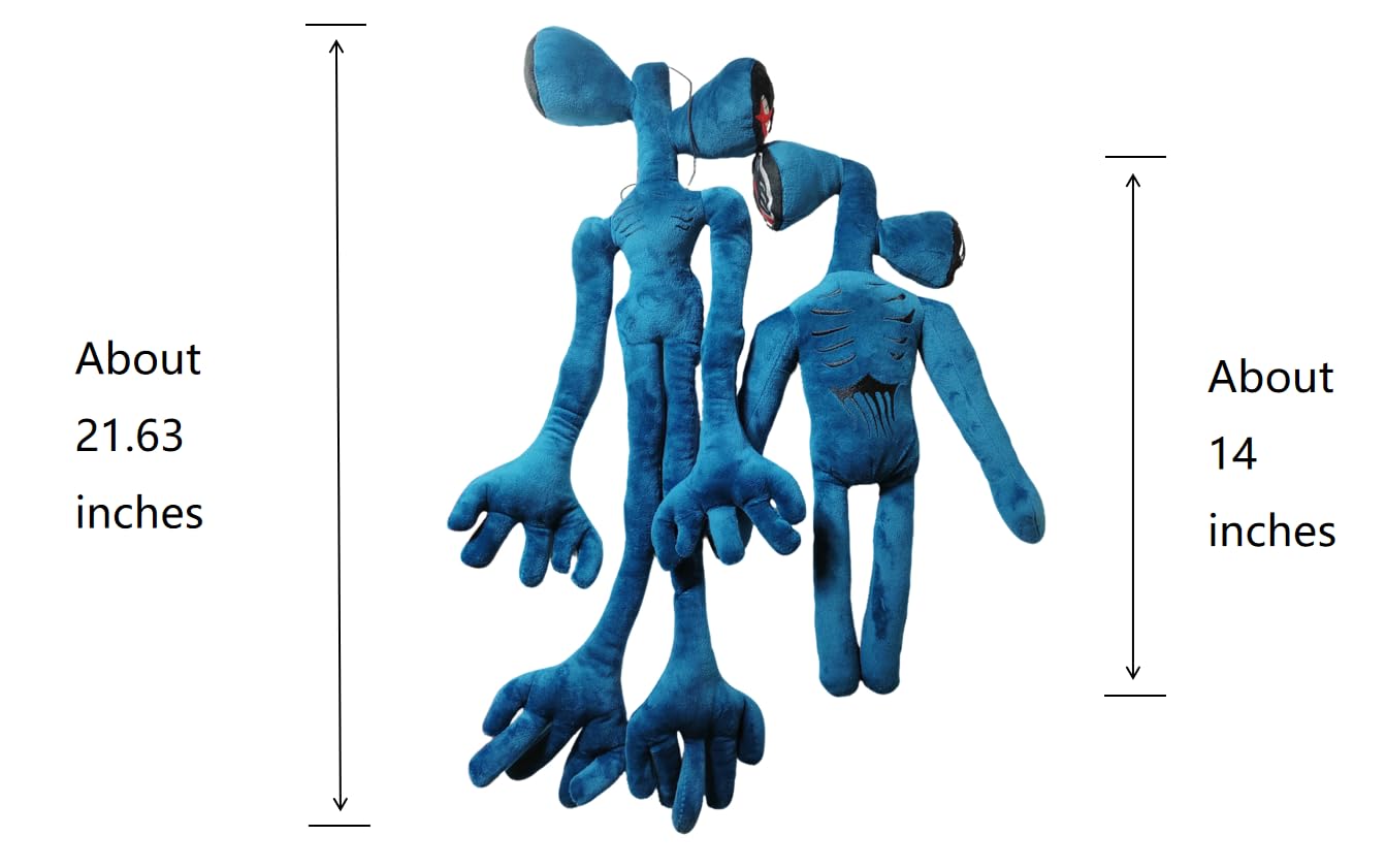 Amazon.com: EICHIMEOW 2PCS Siren Head Plush Toys Limbs Movable