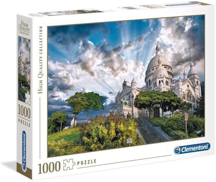 Amazon.co.jp: 1000ピース ジグソーパズル Clementoni モンマルトル