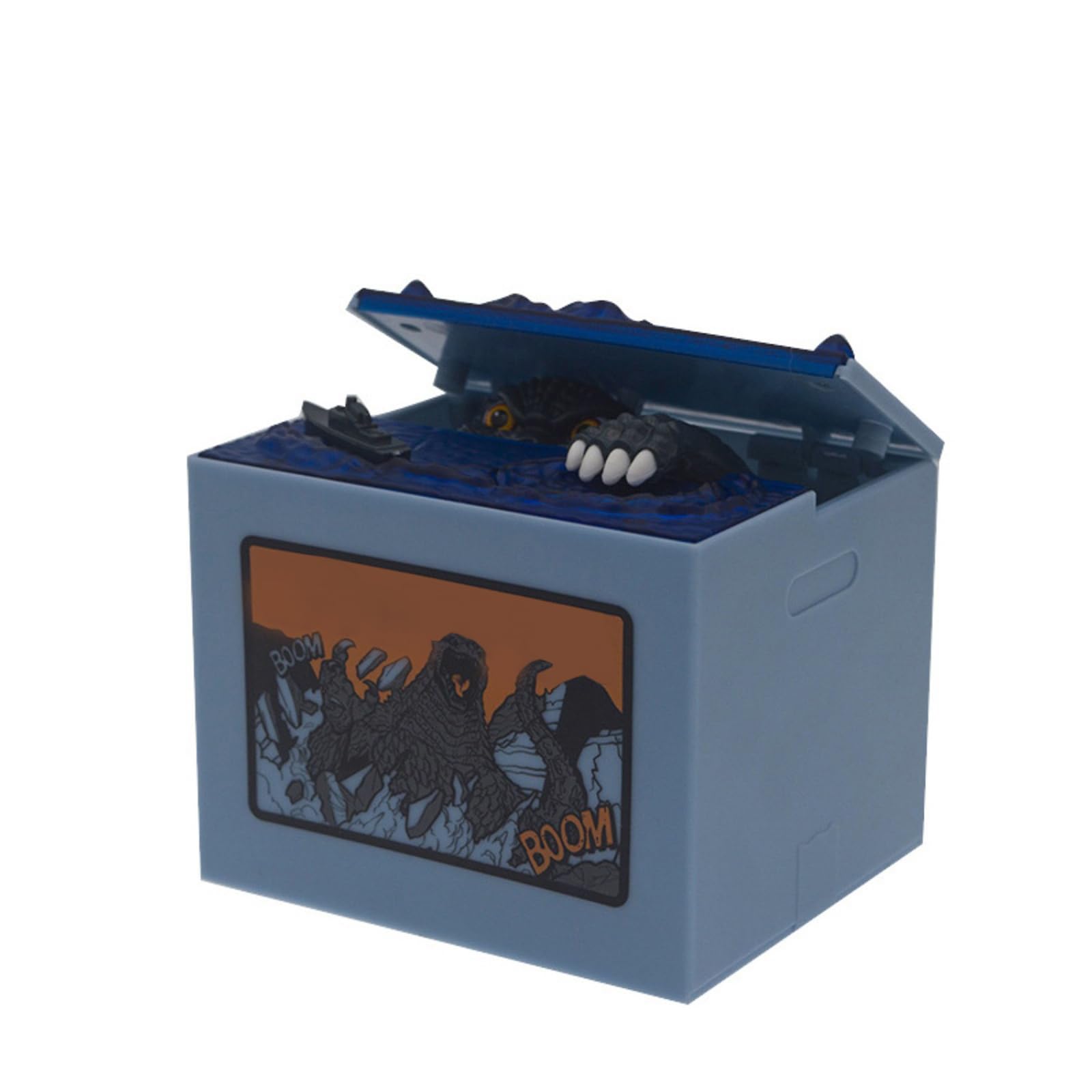 Amazon.co.jp: ミュージックつき自動ゴジラ貯金箱 43234-2384 : おもちゃ