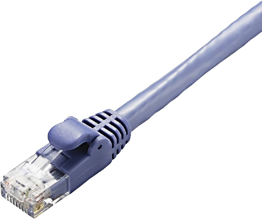 Amazon.co.jp: エレコム LANケーブル CAT6A 40m 爪折れ防止コネクタ
