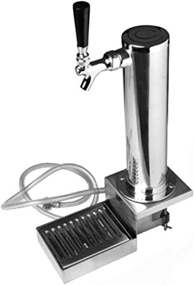 Amazon.co.jp: クランプオン ドラフトビールタワー (蛇口1個) : 産業