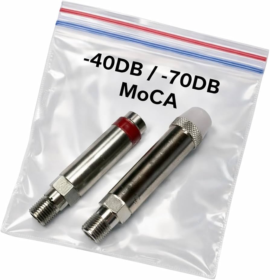 PPC MoCA Filter (2-Pack) -40DB / -70DB – Coaxial Point of Entry