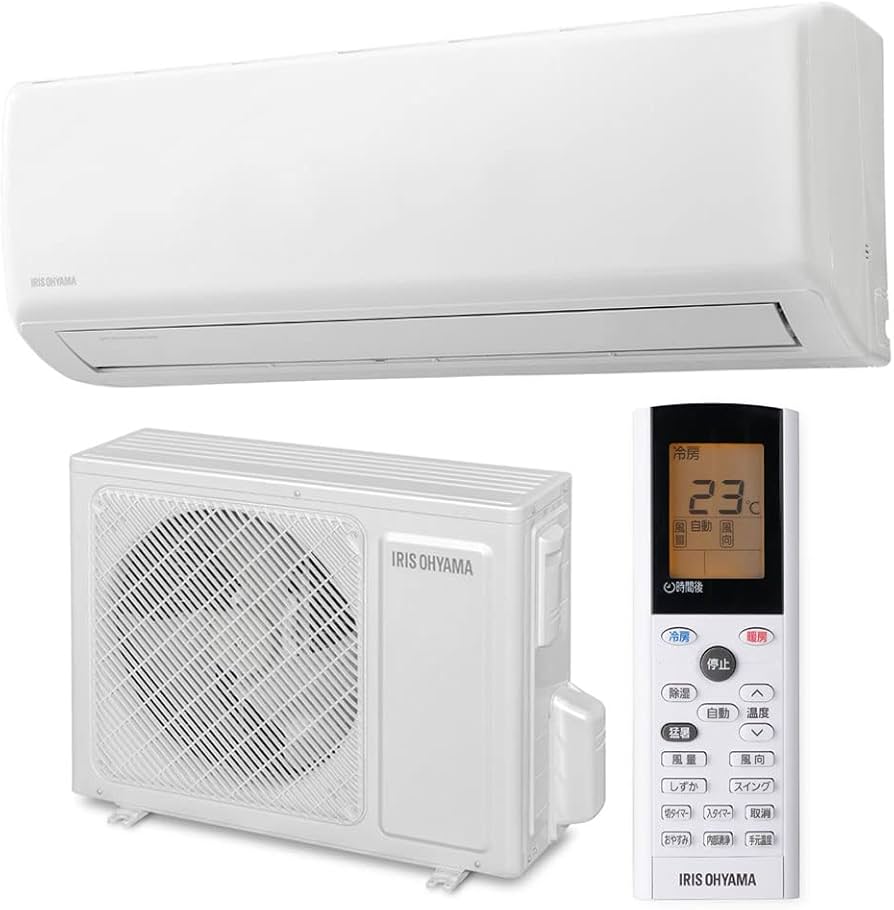 Amazon | 【冷房強化モデル】アイリスオーヤマ エアコン 6畳 ルーム