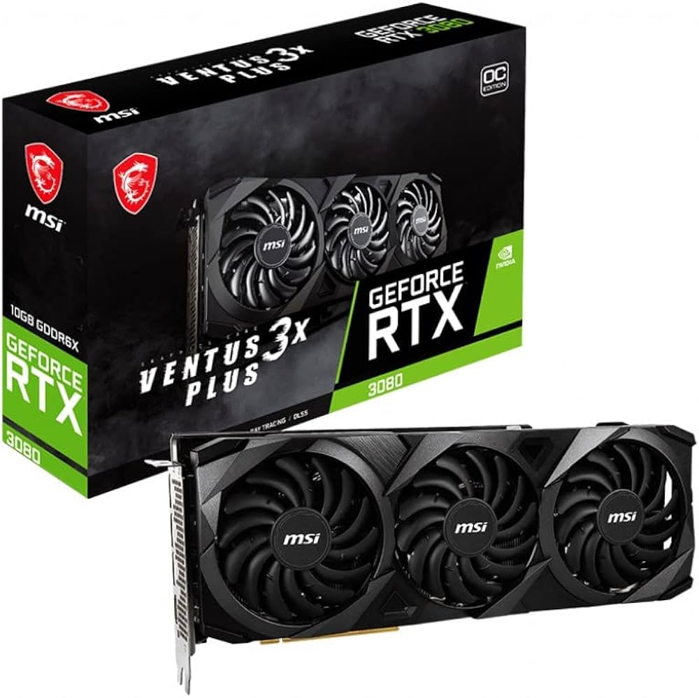Amazon | MSI GeForce RTX 3080 VENTUS 3X PLUS 10G OC LHR