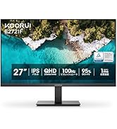 Amazon.co.jp: KOORUI ゲーミングモニター 240Hz 27インチ WQHD 1ms