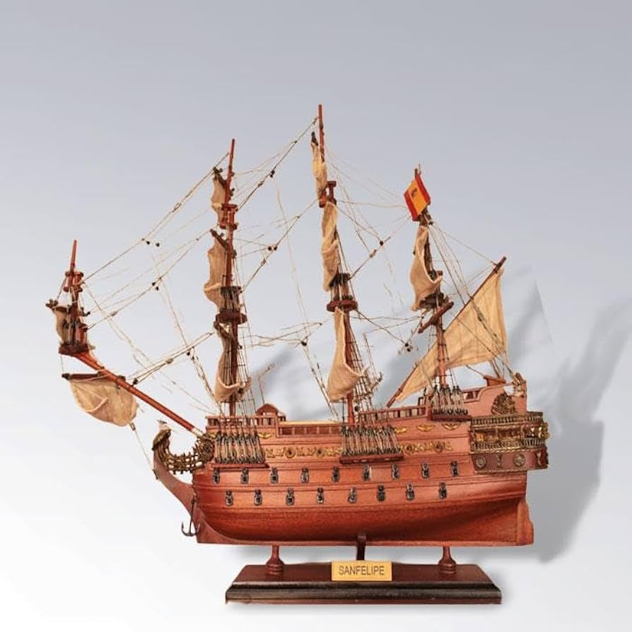 Amazon.co.jp: 帆船模型 サンフェリペ号 SAN FELIPE ガレオン船