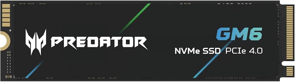 Amazon | Acer Predator M.2 SSD 2TB GM6 NVMe2.0 2280 PCIe Gen4×4 超