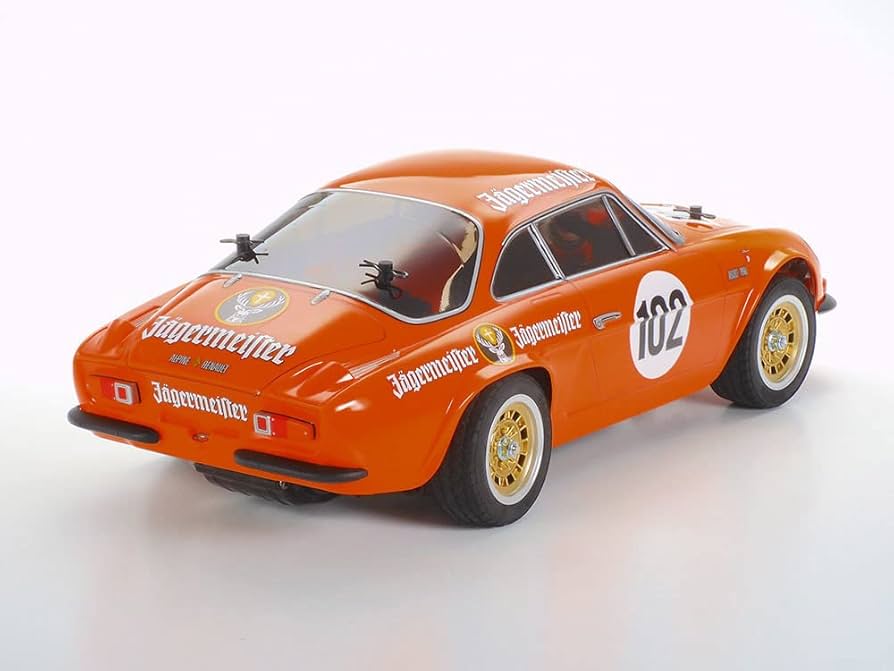 Amazon.com: TAMIYA 1/10 RC Alpine A110 Jagermeister 1973 M-06