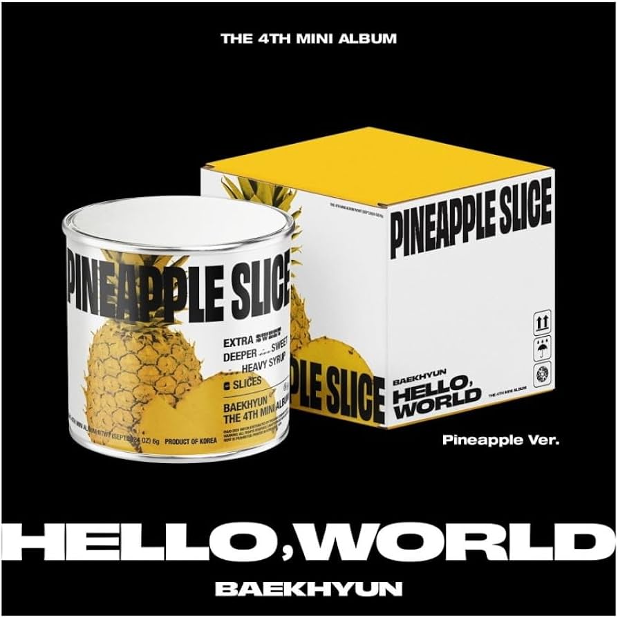 Amazon.co.jp: ベッキョン BAEKHYUN - Hello, World [Pineapple Ver