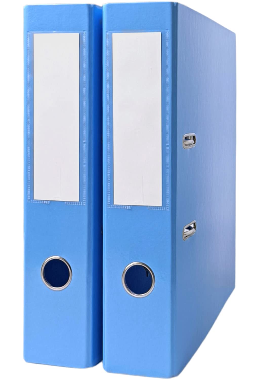 Amazon | A4 ファイル 2穴 青 2冊 セット 大容量 縦 500枚 収納 D