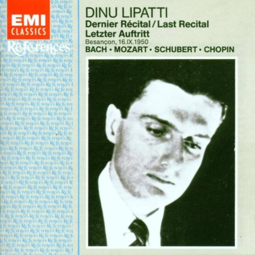 Lipatti, Dinu - Last Recital-Bach/Mozart/Schub - Amazon.com Music