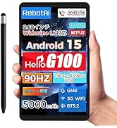 Amazon.co.jp: 【高性能Helio G100搭載】RebotAi タブレット 8インチ