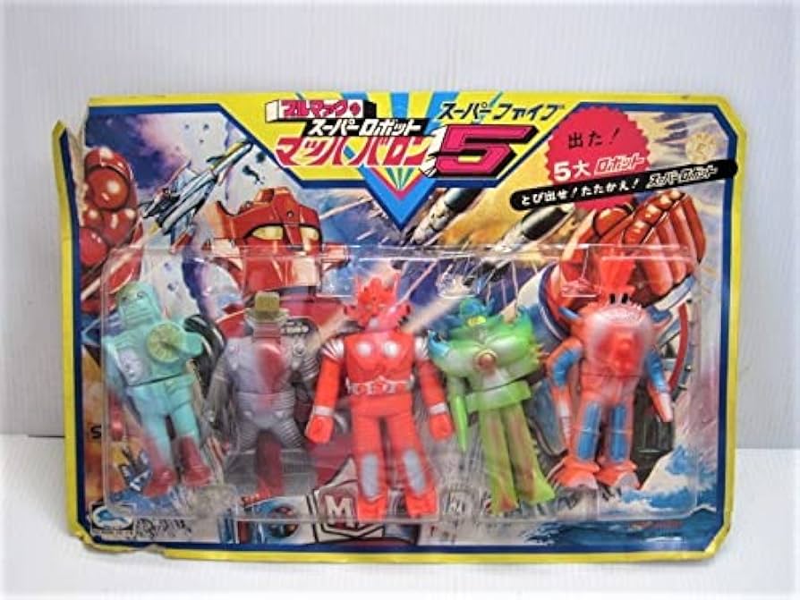 Amazon.co.jp: ブルマァク 製 スーパーロボット マッハバロン スーパー