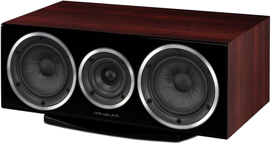 Amazon.co.jp: ワーフデール センタースピーカー (ペア) ローズウッド
