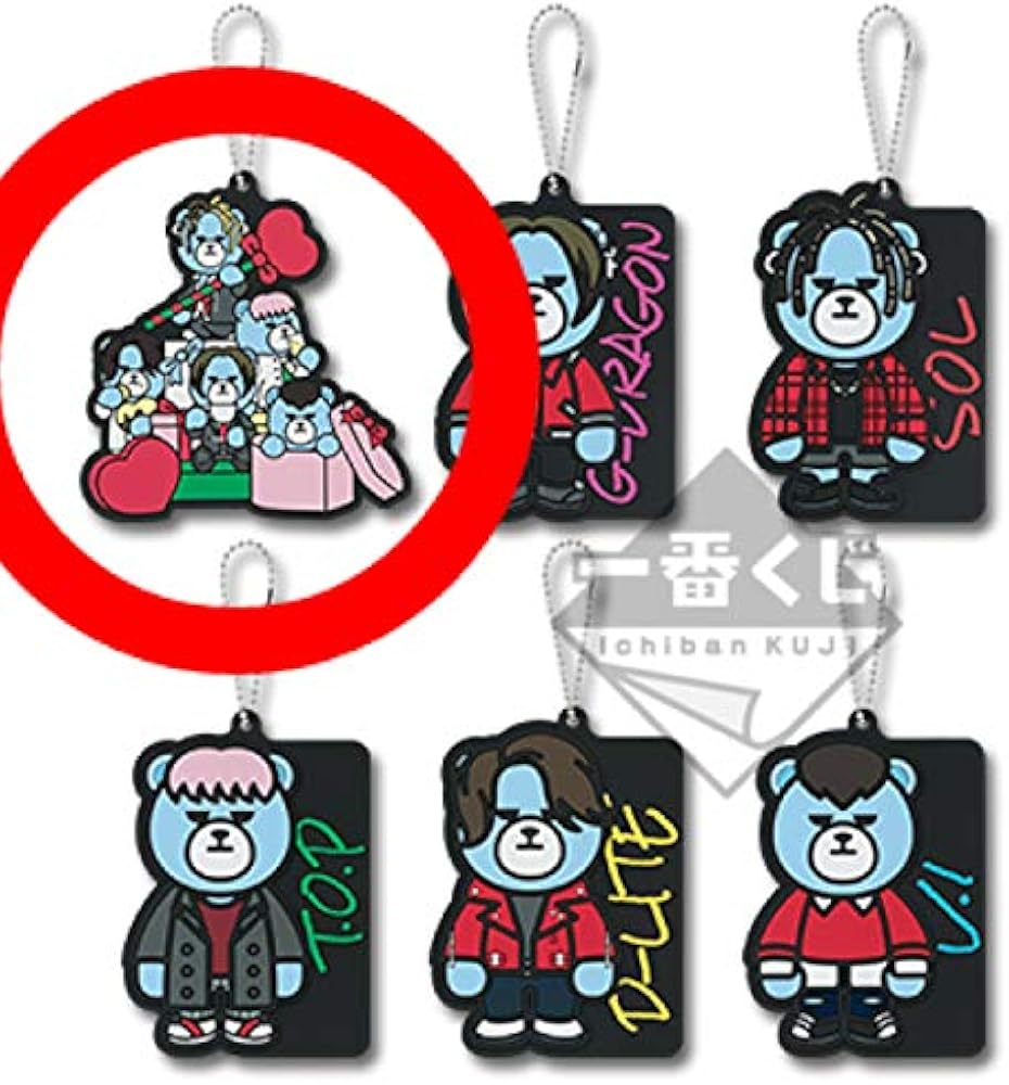 Amazon.co.jp: KRUNK×BIGBANG 一番くじ H賞 ラバーチャーム