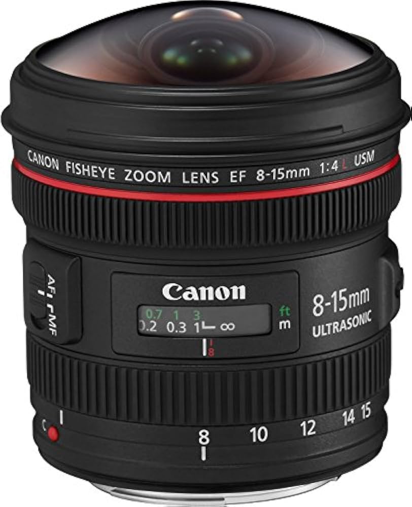 Amazon.co.jp: Canon EF 8-15mm f/4L Fisheye USM SLR Wide fish-eye