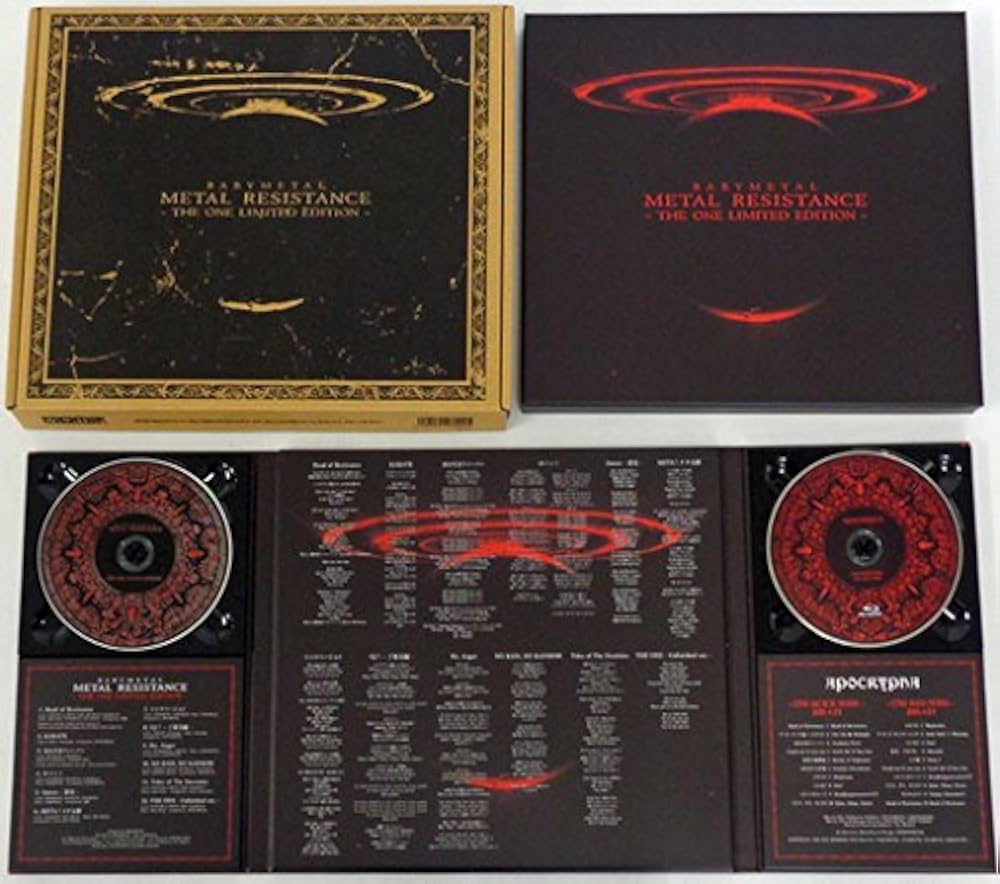 BABYMETAL CD + Blu-ray Album METAL RESISTANCE THE ONE LIMITED
