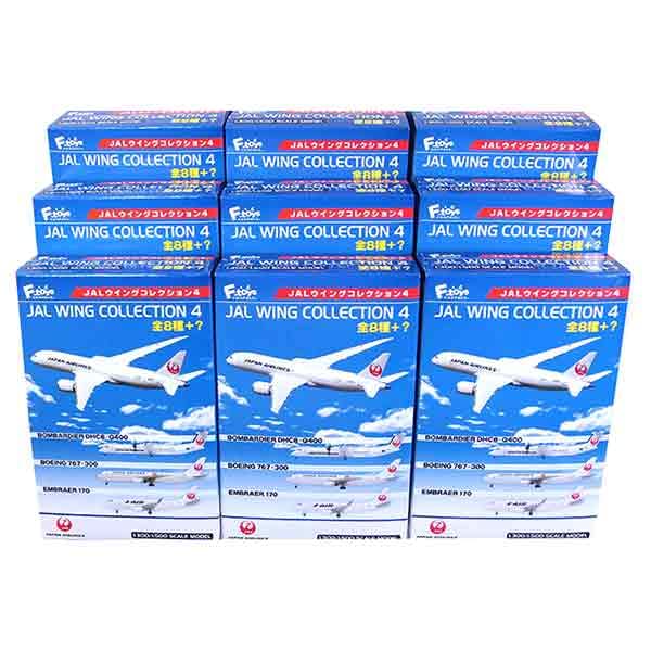 Amazon | 【9SET】 エフトイズ JALウイングコレクション Vol.4