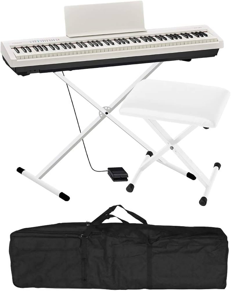 Amazon | Roland FP-30 WH Xスタンド・Xイス・ケースセット 電子ピアノ