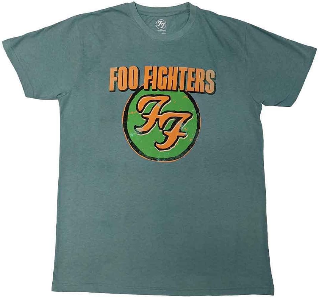 Amazon.com: Foo Fighters T Shirt Graff Band Logo Official Eco
