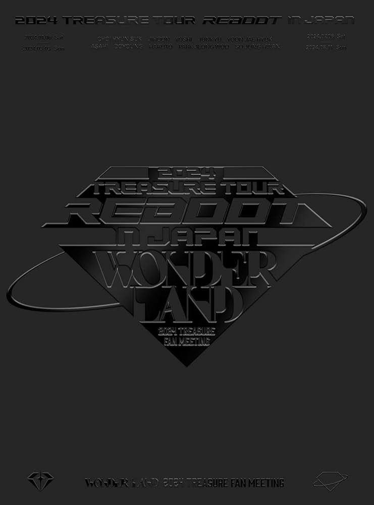 Amazon.co.jp: 2024 TREASURE TOUR [REBOOT] IN JAPAN + 2024 TREASURE