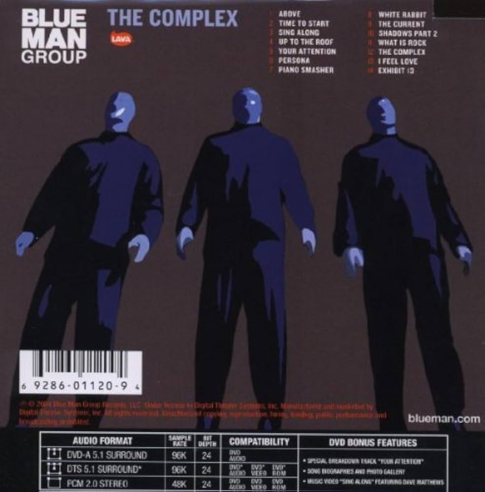 Blue Man Group - The Complex DVD-AUDIO - Amazon.com Music
