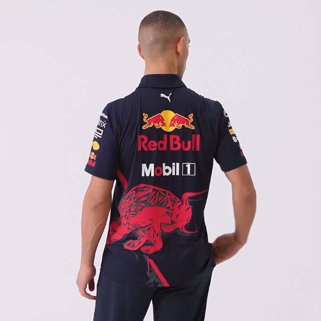 トップス TEAM Red Bull MUGEN REPLICA POLO-SHIRT TEAM Red Bull