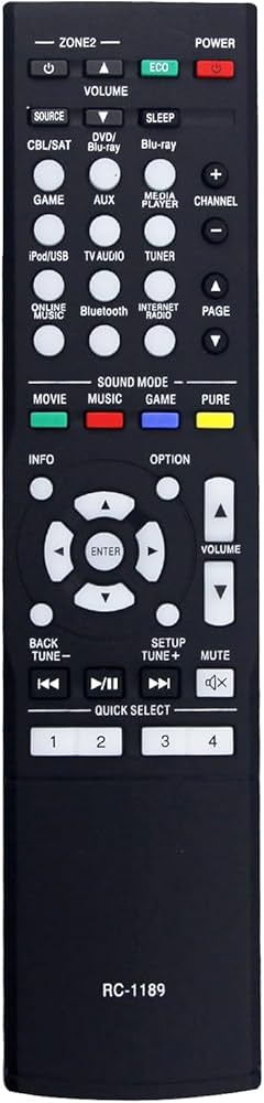Amazon | RC-1189 リモコン交換用 Denon AVレシーバー VR-S700 AVR