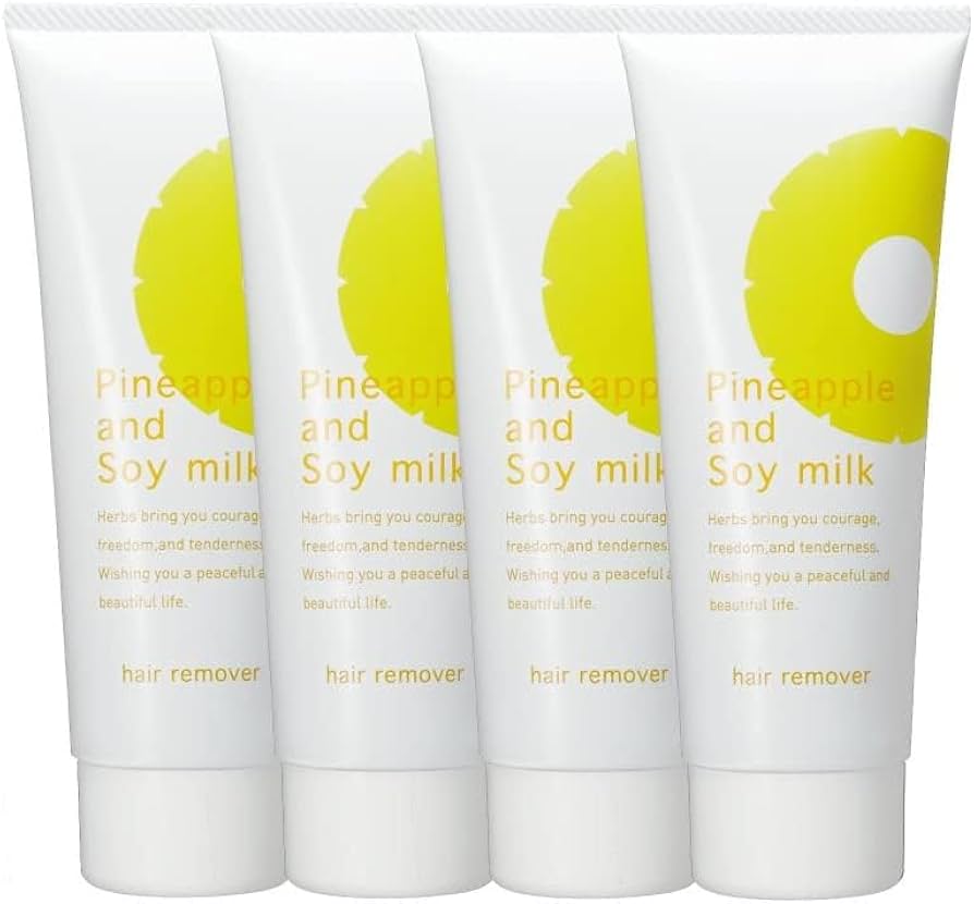 Amazon.co.jp: 医薬部外品 鈴木ハーブ研究所 パイナップル豆乳 除毛