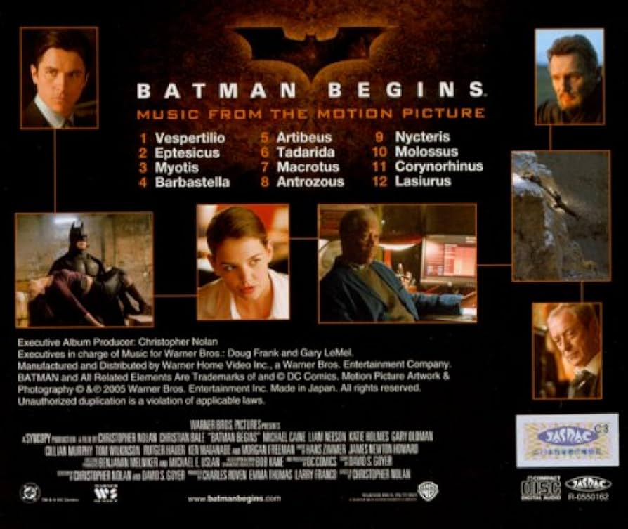 Amazon.co.jp: バットマン ビギンズ オリジナル・サウンドトラック