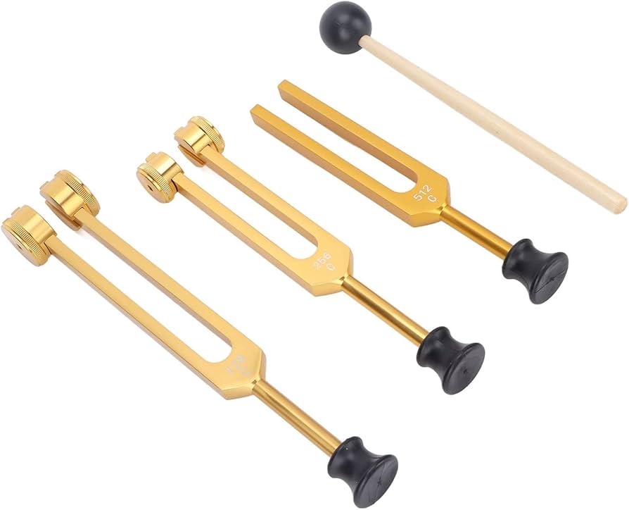 Amazon.co.jp: 音叉セット、128Hz 256Hz 512Hz アルミニウム合金の音叉