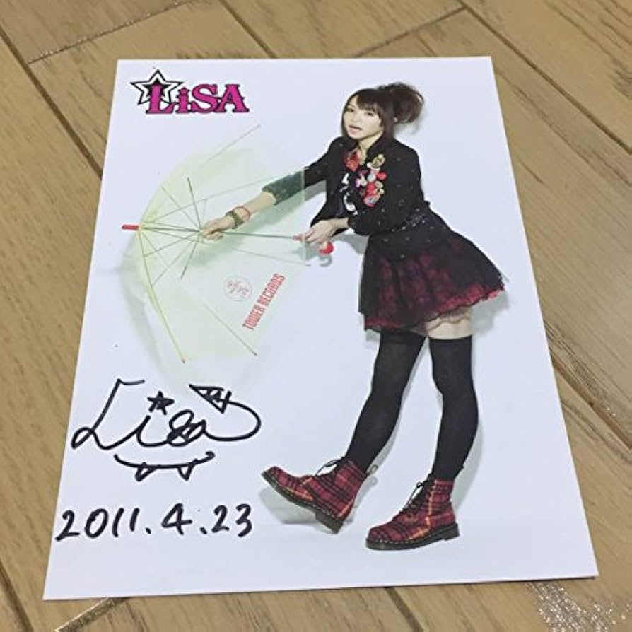 Amazon.co.jp: LiSA 直筆サイン ポストカード Letters to U : おもちゃ