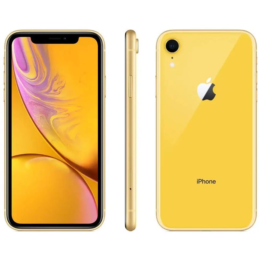 Amazon.com: Apple iPhone XR, US Version, 64GB, Yellow - Unlocked
