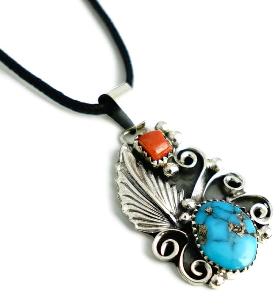 Amazon | [ブルーコーン] インディアンジュエリー ペンダントトップ