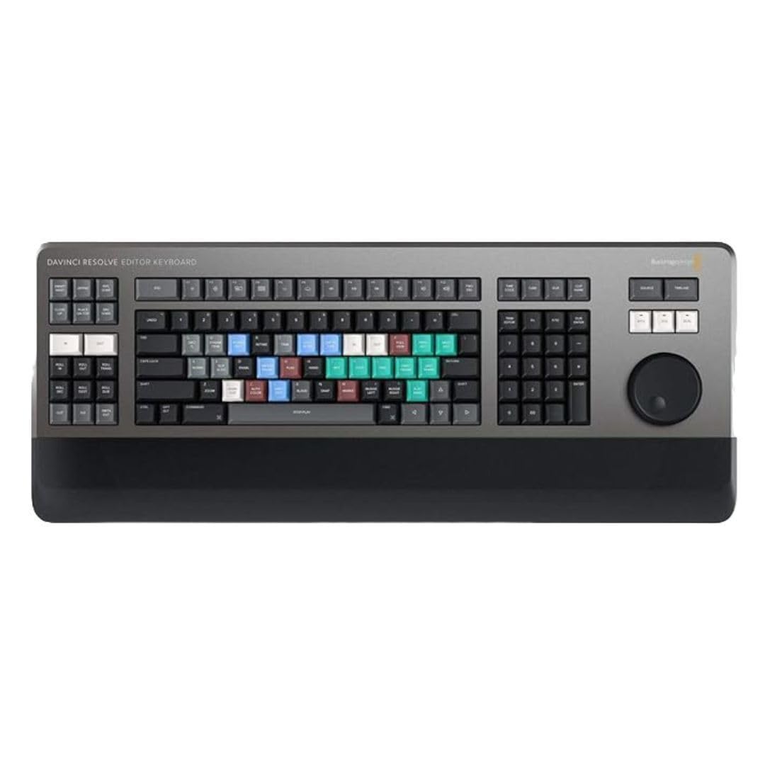 Amazon.com: Blackmagic Design USB Davinci Resolve Editor Keyboard